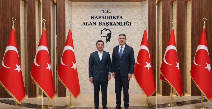 Başkan Arı’dan Kapadokya Alan Başkanı Aslanbay’a Ziyaret