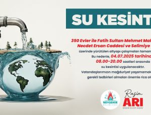 2 Mahallede Planlı Su Kesintisi Yapılacak