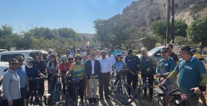 3.Kapadokya Uluslararası Bisiklet Festivali Avanos’ta Başladı