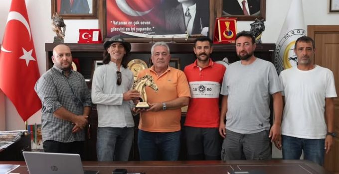 Kapadokya Atçılık Kültür Derneği’nden Başkan Ömer Eren’e Teşekkür Ziyareti