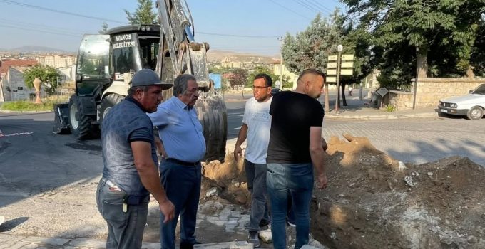 Avanos’ta Su Arızalarına Anında Müdahale