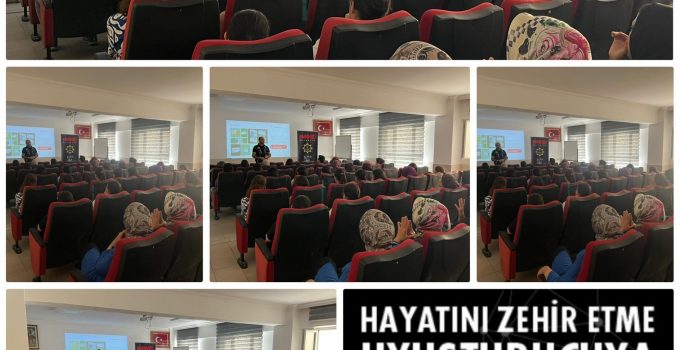 Nevşehir Emniyeti’nden Halk Eğitim Merkezine Narkotik Bilgilendirme