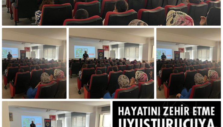 Nevşehir Emniyeti’nden Halk Eğitim Merkezine Narkotik Bilgilendirme