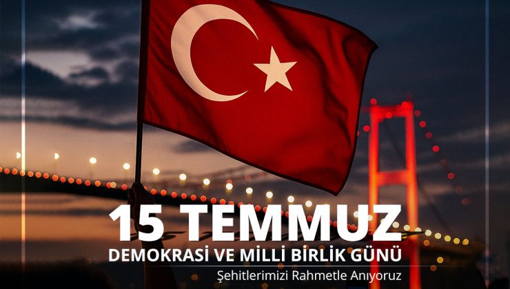 Rektör Aktekin’den “15 Temmuz Demokrasi ve Milli Birlik Günü” Mesajı