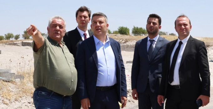 Kapadokya Alan Başkanı Göreme’de İncelemelerde Bulundu
