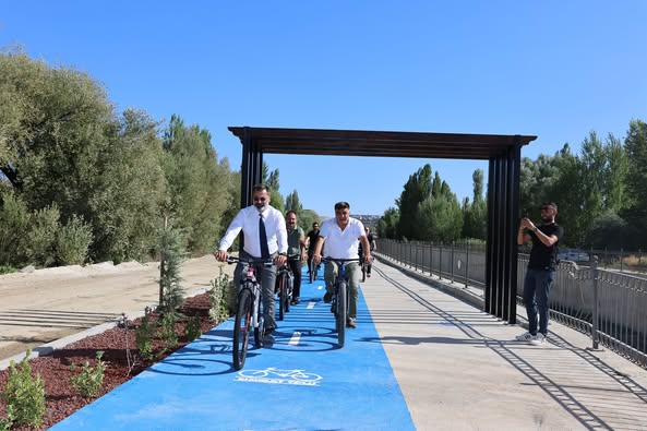 Ürgüp’te Bisiklet ve Yürüyüş Yolu Hizmete Açıldı