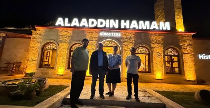 Alaaddin Hamamı Yeniden Hizmete Açılıyor