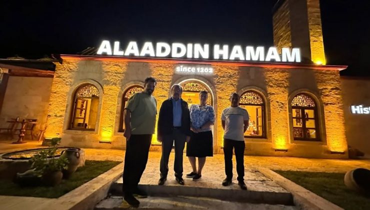 Alaaddin Hamamı Yeniden Hizmete Açılıyor