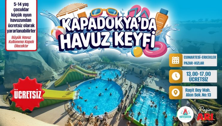 Küçük Oyun Havuzlarımız Hafta Sonu Çocukları Bekliyor