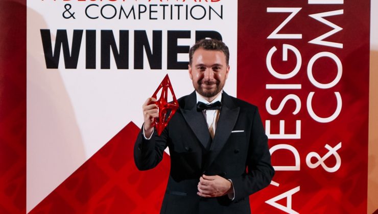 NEVÜ Öğretim Üyesi Varol, İtalya’da Tasarım Ödülünü Aldı