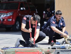 Nevşehir İtfaiyesi’nden Periyodik Bakım ve Kontroller