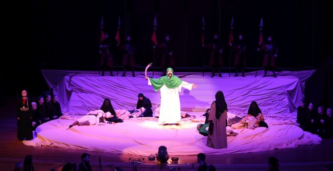 “Kerbela” Adlı Tiyatro Oyunu NEVÜ’de Sahnelendi