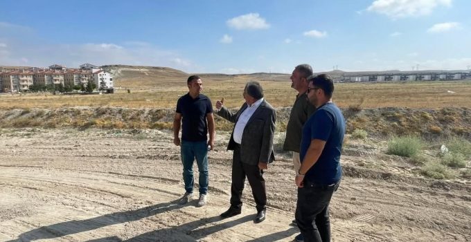 Avanos Belediye Başkanı Çalışmaları Yerinde İnceledi