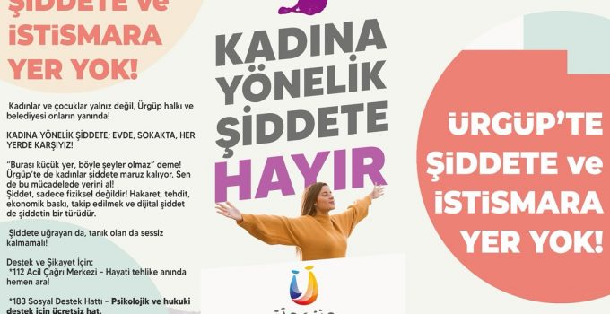 Ürgüp Belediyesi’nden Kadına Yönelik Şiddet ve Bağımlılıkla Mücadele Seminerleri