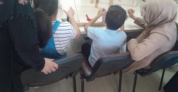 Çocukları Halı Dokuma Atölyesi’nde Ağırladık