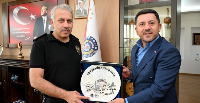 İl Emniyet Müdürü Serkan Karaman’a Hayırlı Olsun Ziyareti