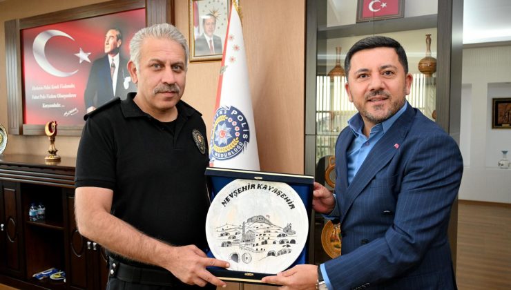 İl Emniyet Müdürü Serkan Karaman’a Hayırlı Olsun Ziyareti