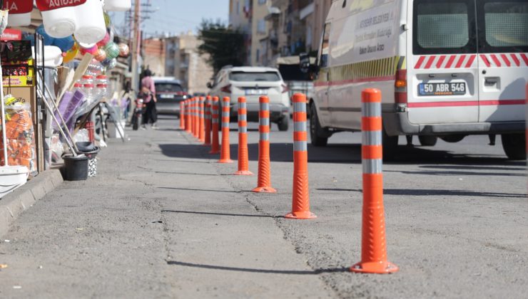 Nevşehir Zabıta Müdürlüğü’nden Kaldırım İşgali Denetimi