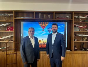 Milletvekili Çalışkan’dan THY Yönetim Kurulu Başkanı Bolat’a Ziyaret