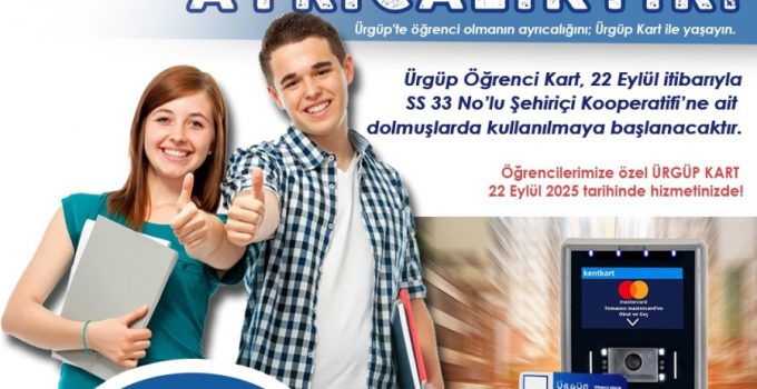 Ürgüp Belediyesi Gençler İçin Ürgüp Kart Uygulamasını Genişletti