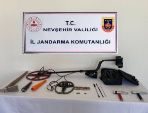 Nevşehir’de Kaçak Kazı Operasyonu: 5 Kişi Hakkında İşlem Yapıldı