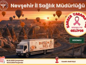 Kanser Tarama Tırı Kozaklı’da Hizmet Verecek