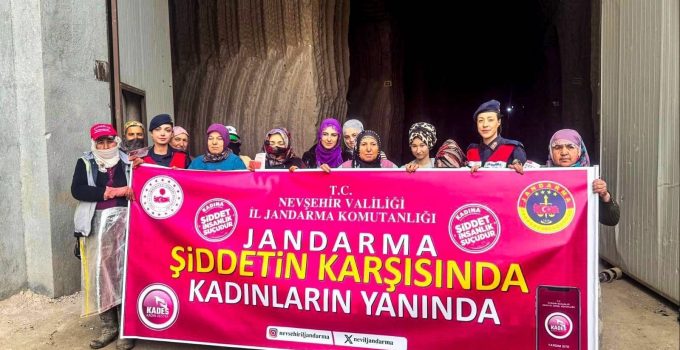 Kavak’ta Jandarmadan Kadına Şiddetle Mücadele Eğitimi
