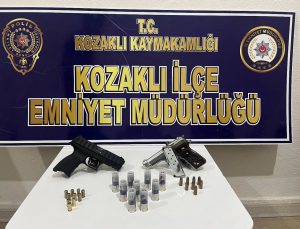 Kozaklı’da Emniyet Uygulamasında Ruhsatsız Silah Ele Geçirildi