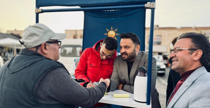 Başkan Aygün’den Avanos’ta Üye Kayıt Standı ve Hükümet Konağı İncelemesi