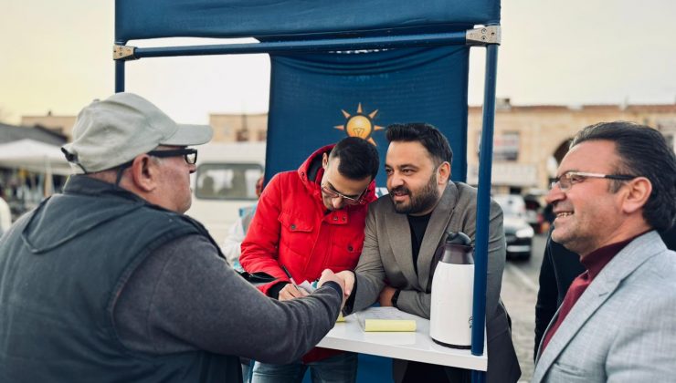 Başkan Aygün’den Avanos’ta Üye Kayıt Standı ve Hükümet Konağı İncelemesi