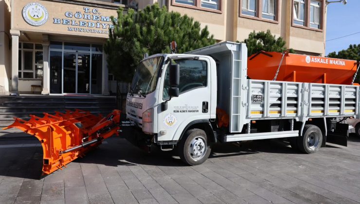 Göreme Belediyesi Kış Hazırlıklarını Hızlandırdı: Araç Filosu Güçlendirildi