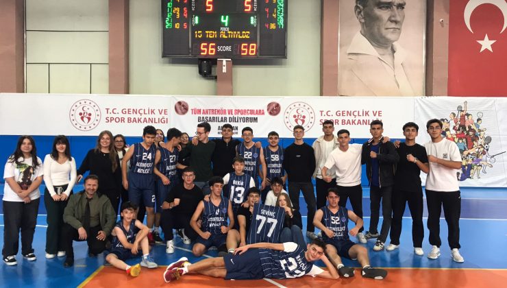 Altınyıldız Koleji Fen Ve Anadolu Lisesi Erkek Basketbol Takımı Nevşehir Şampiyonu