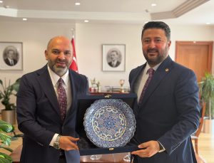 Milletvekili Emre Çalışkan’dan RTÜK Üyesi Hasan Davulcu’ya Ziyaret