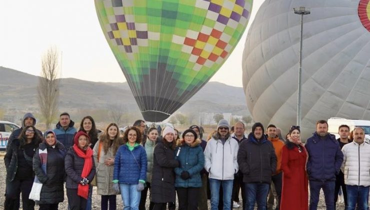 Ürgüp’te Öğretmenler Günü’ne Özel Balon Etkinliği