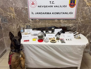 Jandarmadan Ürgüp’te Eş Zamanlı Narkotik Operasyonu