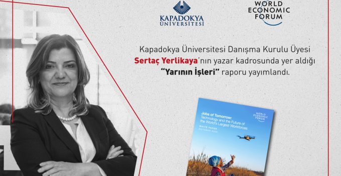 Sertaç Yerlikaya’nın “Yarının İşleri” Raporu Yayımlandı