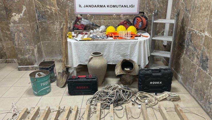 Ürgüp’te İzinsiz Kazıya Suçüstü