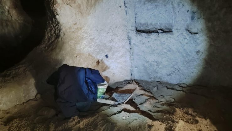 Kaçak Kazı Yapan 2 Şüpheli Suçüstü Yakalandı