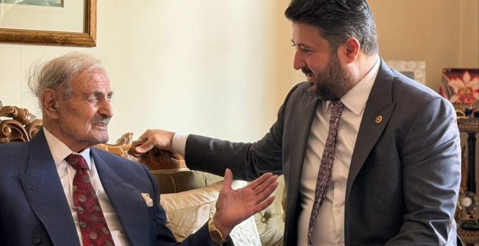 Milletvekili Emre Çalışkan’dan Vefa Örneği: Esat Kıratlıoğlu’na Ziyaret