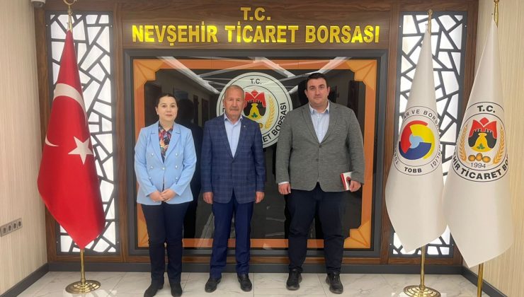 NEVÜ Acıgöl MYO’dan Nevşehir Ticaret Borsası’na Ziyaret