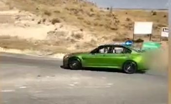 Nevşehir’de Cübbeyle Drift Yapan Sürücü Yakalandı!