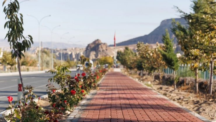 Göreme’de Bilal Eroğlu Caddesi Yürüyüş Yolu Hizmete Açıldı