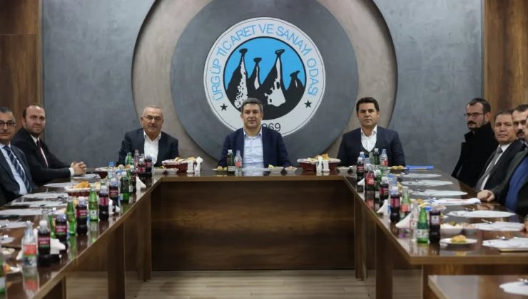 Kapadokya Alan Başkanı Aslanbay’dan Ürgüp TSO’ya ziyaret