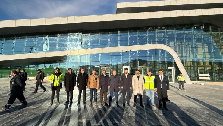 Kapadokya Havalimanı Yeni Terminal Binasında İnceleme Yapıldı