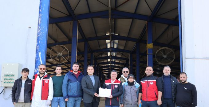 Hastalıktan Ari İşletme Belgesi Alan Firma Açıklandı