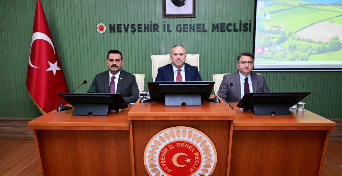 Nevşehir’de İl Özel İdaresi 2025 Yılı Çalışmaları Değerlendirildi