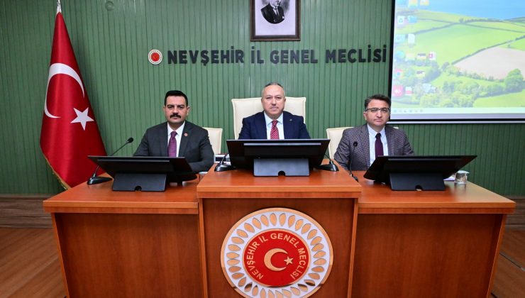 Nevşehir’de İl Özel İdaresi 2025 Yılı Çalışmaları Değerlendirildi