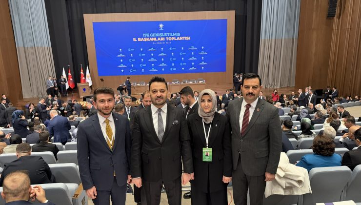 AK Parti Nevşehir Teşkilatı, 176. Genişletilmiş İl Başkanları Toplantısı’na Katıldı