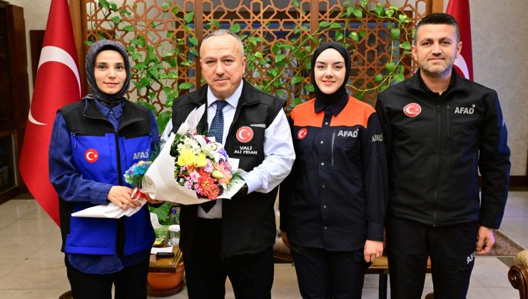 Vali Ali Fidan, AFAD’ın 16. Kuruluş Yıl Dönümünü Kutladı