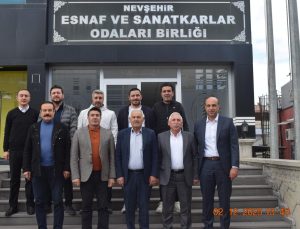 Başkan Korkutmaz ve Personeli, Birlik Başkanlığına Çalışma Ziyaretinde Bulundu